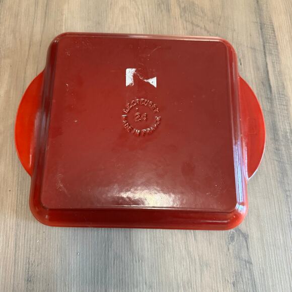 Le Creuset Enamel Cast Iron Square Griddle - Picture 4 of 4